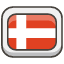 Flag Denmark Emoji from Kawaii Emoji Set