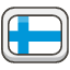 Flag Finland Emoji from Kawaii Emoji Set