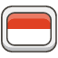 Flag Indonesia Emoji from Kawaii Emoji Set