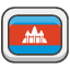Flag Cambodia Emoji from Kawaii Emoji Set
