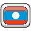 Flag Laos Emoji from Kawaii Emoji Set