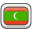 Flag Maldives Emoji from Kawaii Emoji Set