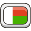 Flag Madagascar Emoji from Kawaii Emoji Set