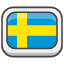 Flag Sweden Emoji from Kawaii Emoji Set