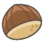 Chestnut Emoji from Kawaii Emoji Set