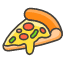 Pizza Element from Kawaii Emoji Set