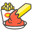French Fries A Element from Kawaii Emoji Set