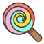 Lollipop Element from Kawaii Emoji Set