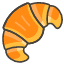 Croissant Emoji from Kawaii Emoji Set
