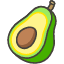 Avocado Emoji from Kawaii Emoji Set