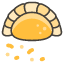 Dumpling Emoji from Kawaii Emoji Set