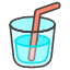 Cup With Straw Emoji from Kawaii Emoji Set