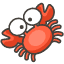Crab Emoji from Kawaii Emoji Set