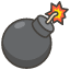 Bomb Emoji from Kawaii Emoji Set