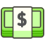 Dollar Banknote B Element from Kawaii Emoji Set