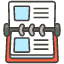 Card Index Emoji from Kawaii Emoji Set