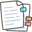 Bookmark Tabs Emoji from Kawaii Emoji Set