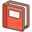 Closed Book Emoji from Kawaii Emoji Set