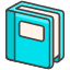 Blue Book Emoji from Kawaii Emoji Set