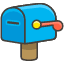 Closed Mailbox With Lowered Flag Emoji from Kawaii Emoji Set