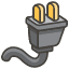 Electric Plug Element from Kawaii Emoji Set