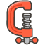 Clamp A Emoji from Kawaii Emoji Set