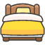 Bed Emoji from Kawaii Emoji Set