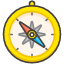 Compass Emoji from Kawaii Emoji Set