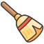 Broom Emoji from Kawaii Emoji Set
