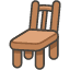 Chair Emoji from Kawaii Emoji Set