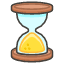 Hourglass Done Element from Kawaii Emoji Set