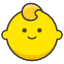 Baby emoji - Free transparent PNG, SVG. No sign up needed.