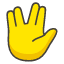 U+1F596 emoji - Free transparent PNG, SVG. No Sign up needed.