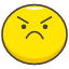 Angry Face emoji - Free transparent PNG, SVG. No sign up needed.