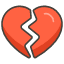 Broken Heart Emoji from Kawaii Emoji Set