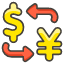 Currency Exchange Element from Kawaii Emoji Set