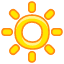 Bright Button Emoji from Kawaii Emoji Set