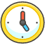 Five O Clock Element from Kawaii Emoji Set