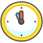 Eleven O Clock Element from Kawaii Emoji Set