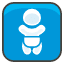 Baby Symbol Emoji from Kawaii Emoji Set