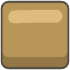Brown Square Emoji from Kawaii Emoji Set