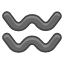 Aquarius A Emoji from Kawaii Emoji Set