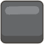Black Large Square Emoji from Kawaii Emoji Set