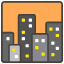 Cityscape At Dusk Emoji from Kawaii Emoji Set