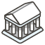 Classical Building A Emoji from Kawaii Emoji Set