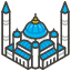 Castle D Emoji from Kawaii Emoji Set