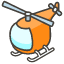 Helicopter A Element from Kawaii Emoji Set