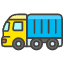Delivery Truck B Element from Kawaii Emoji Set