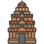 Hindu Temple Element from Kawaii Emoji Set