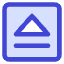 Eject Square Icon from Core Duo Set